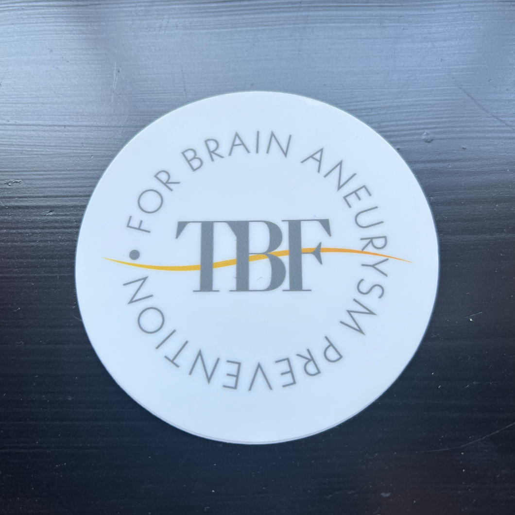TBF Monogram Waterbottle Sticker